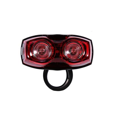 China 2 LED Blinking Light Lamp Safety Rear Tail Rear Warning Light Bicycle Cycling Camping Recycling Wb90708 Bright Outdoor Mount Use New for sale