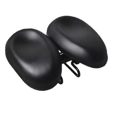 China ODM Single Adjustable Thickened Widened Bicycle Cushions Soft Cushions PVC&PU Cycling Saddle Bikes Accessories for sale