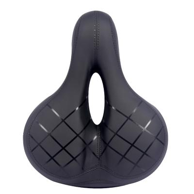 China Big Cushion Single Comfortable Bicycle Saddle Bicycle Butt Pad Thickened Saddle Moutain Bike Riding Accessories for sale