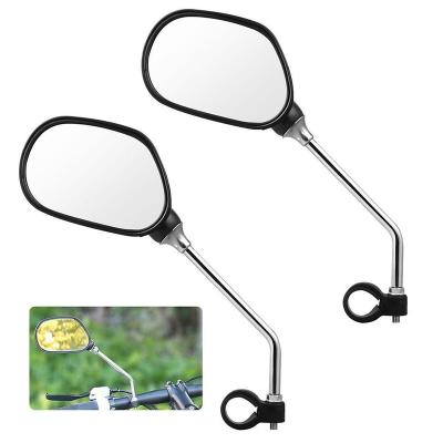 China Road Bikes 1 Pair Bike Rear Sight Side Mirrors Adjustable MTB Rear Sight Bicycle Accessories For 22mm - 25mm Diameter Handlebar Bicycle for sale