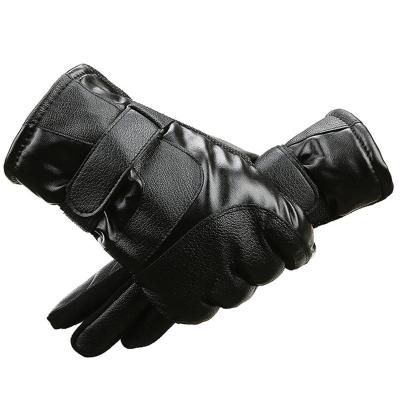 China ODM Warm Thermal Leather Ski Snow Snowboard Gloves Recycling Waterproof Windproof Fleece Men Outdoor Winter Gloves Unisex for sale