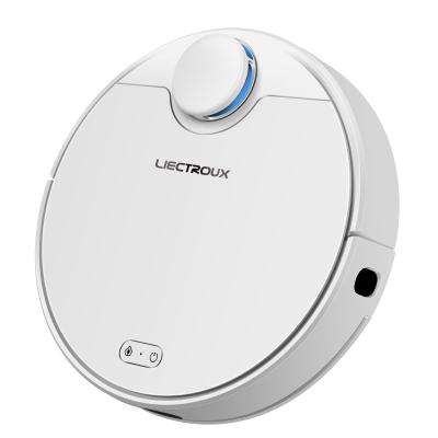 China LIECTROUX ZK901 Hotel Robot Vacuum Cleaner Po Hand Aspirador Laser Drawing Virtual Wall Cleaner Robot for sale