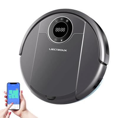 China Best Household LIECTROUX ZK808 Robot Vacuum Cleaner Robot Broom Vacuum Cleaner Home Cleaning Robot for sale