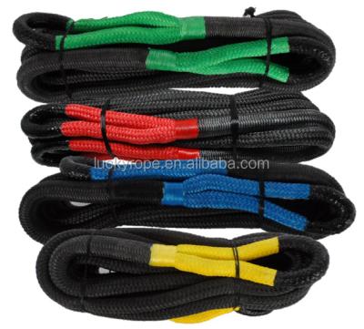 China Rescue Rope/Car Tow Rope Double Braided Recovery High Tensile Nylon Rope Tow Truck/Rescue Tool For Towing for sale