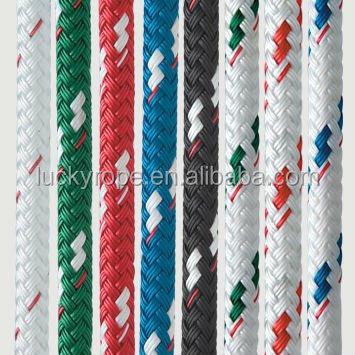 China Sailing Yacht Boat / Cruising / Racing / Dinghy / Winch Braided Kevlar Splicing Rope For Sail Boat for sale