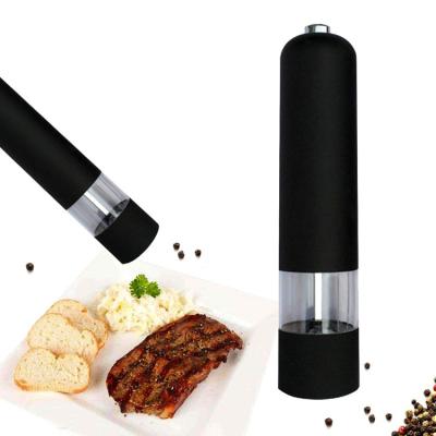 China New Design Viable Hot Sales Electric Pepper Crusher Salt and Pepper Grinder Set for sale