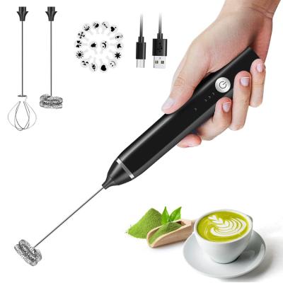 China Handheld Frother Viable Milk Frother Maker For Original Lattes Milk Frother Milk Frother And Steamer for sale