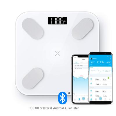 China Wireless Digital Body Fat Scale Smart BMI Scale Bathroom Weight Scale for sale