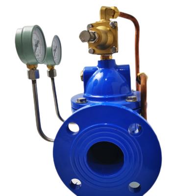 China General Ductile Iron 200x Cast Iron Pilot Operated Pressure Reducing Valve Hydraulic Control Valve for sale