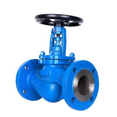 China General Steam WCB High Temperature Thermal Oil Manual Operated Cast Steel Bellows Seal Globe Valve for sale