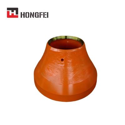 China Concave construction CS430/S3800/H3000 CH420/CH440/H4000/H4800 high manganese mantle cone crusher parts wear liner for sale