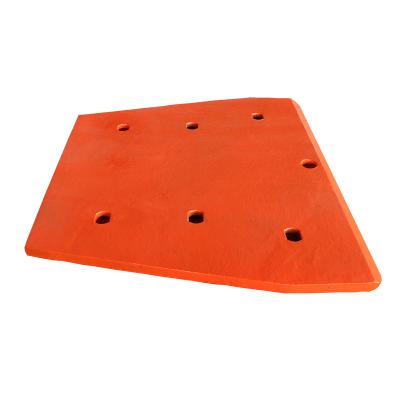 China Construction worksÂ   Jaw Crusher Spare Parts Mn13 Steel Side Liners for sale