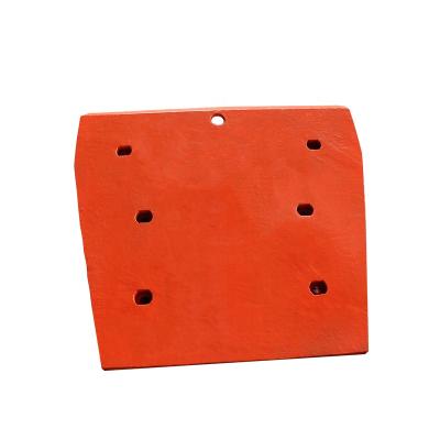 China High Construction Cheap Price Manganese Steel Side Plate For Jaw Crusher for sale