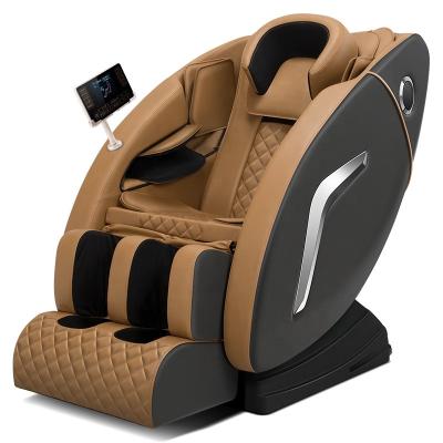 China New Arrival Jare R5-2C Blue-tooth Full Foot 4D Weightless Massage Electric Heated Vibration Track SL-Track OEM ODM Sales Body Massage Chair for sale