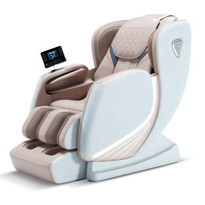 China Jare L7 LCD Display 4D Foot Spa Remote Control Luxury Factory Price Leg Airbags Kneading Shiatsu Blue-tooth Full Body Massager Chair for sale