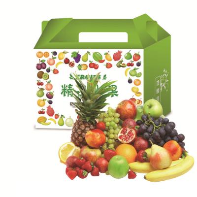 China Fruits Packing Hami Melon Apple Orange Single Corrugated Paper Fruit Paper Fruit Packing Corrugated Box for sale