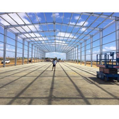 China Modern Prefab Steel Structure Fabric Workshop Price Steel Frame Warehouse Agricultural Building for sale