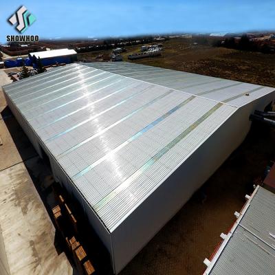 China Steel Fabricated House Q345 Steel Prefab Metal Pre Engineered Steel Structure Building for sale