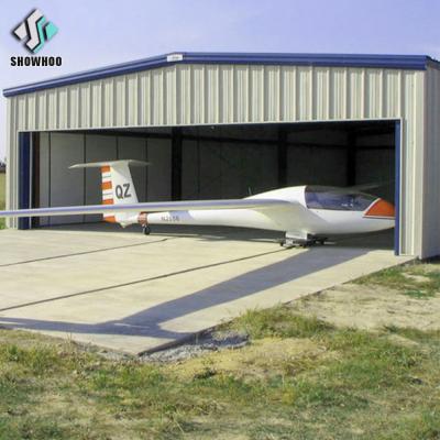 China Portable Prefab Aircraft Hangar Construction Design Steel Structure Aircraft Hangar for sale