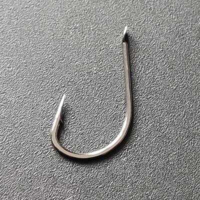 China Outdoor Factory Supply High Strength Carbon Steel Gulang Activity Fishing Hook Size 10 Straight Line 12# Barbed Hook for sale