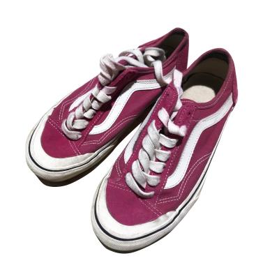 China Mixed styles second famous canvas shoes walking style women used shoes for sale