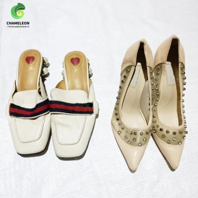 China New Arrival Guangdong China Popular Women Shoes Second Hand Luxury Brand Shoes Luxury Famous for sale