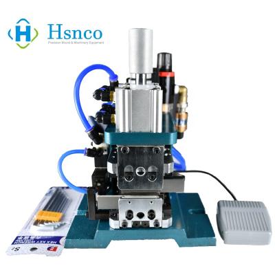 China Cable Manufacturing Industry HS-3FN Cable Industrial Equipment Manual Pneumatic Peeling Wire Stripping Twisting Machine Wire Tornado Tool Stripper for sale