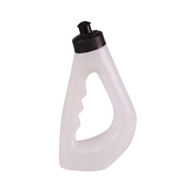 China Sustainable Accepting Customized Logo Plastic Drinking Running Water Bottle With New Design Handle for sale