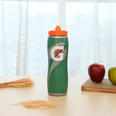 China Sustainable high quality sports drink bottle bpa free gatorde sport water bottle with custom logo for sale