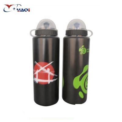 China Wholesale Hot Selling Viable Easy To Carry Outdoor Fitness Sport Black Plastic Water Bottle Caps for sale