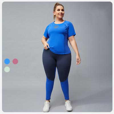 China Plus Size Breathable Sports Bra Stretchy Breathable Fitness Women Top Yoga Sets For Yoga Running Gym Sport Seamless Bra for sale