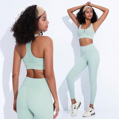 China Wholesale Active Yoga Pants OEM Wear Yoga Pants Fitness Clothing Breathable Clothing And Sports Bra Women High Print for sale