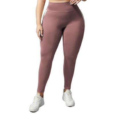 China Wholesale Breathable Class Yoga Leggings Fitness Use High Waist Yoga Pants Gym Fitness Sets For Plus Size Women for sale