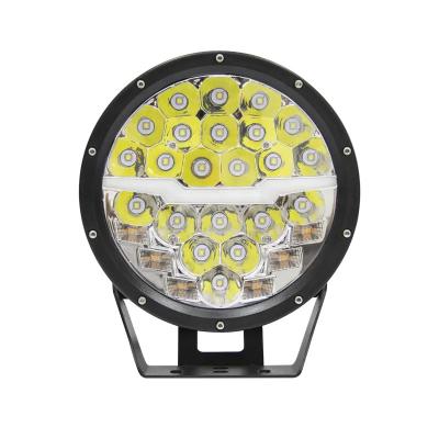 China AUTO CAR Super Bright Drl Led Driving Lights 9 In 15000lm Worklight Positionlight Off-Road Amber Color Worklight for sale