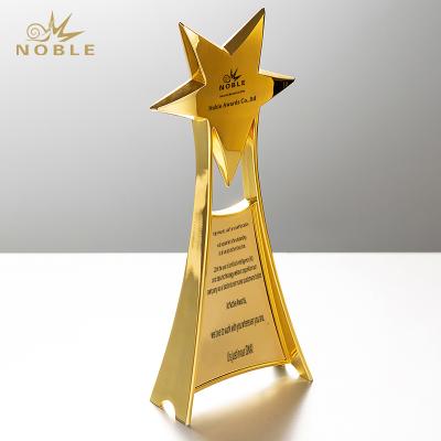 China Europe Noble Awards Customized Made Metal Glory Dance Competition Events Star Trophy Awards for sale