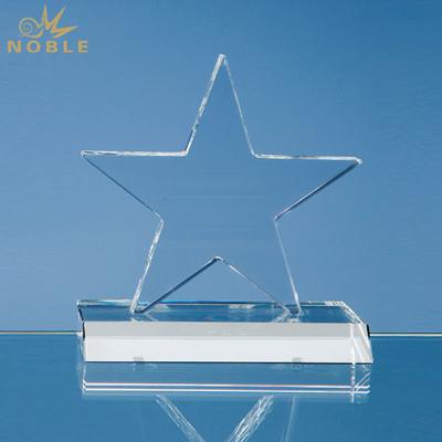 China Custom Europe Crystal Bowling Trophy Crystal Star Award for sale