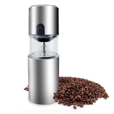 China Car Fresh Grind Electric Coffee Grinder For Beans Spices And Stainless Steel Blades Black for sale