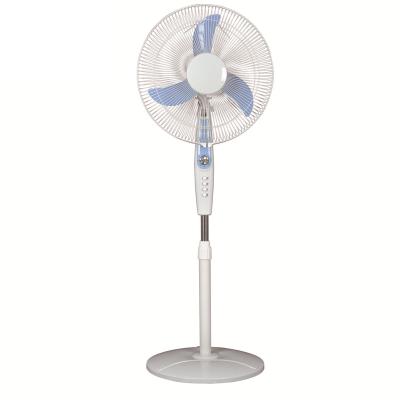 China Ultra Quiet Standing High Fan Speed ​​Sleep Hotel DC Motor DC Motor Adjustable Pedestal Heights 16 Inches for sale