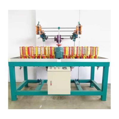 China Aluminum Plastic Type 24 Axis Weaving Machine Lace Harness Lace Industry Iron Factory Manufacture 90 Braiding Machinery for sale