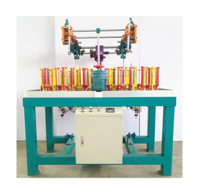 China Knitting Machine Fishing Tackle Knitting Round Rope Flat Rope Belt Weft Knitting Machine for sale