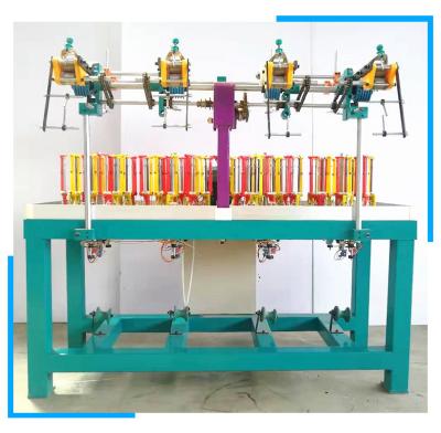 China Garment industry factory direct 16 ingot rope belt knitting machine round rope flat rope high speed machine for sale