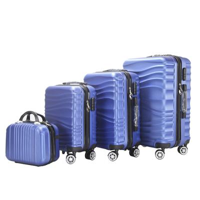 China Fashion Customizable Colors Fashion 4Pcs Outdoor Travel Suitcase Luggage Sets for sale