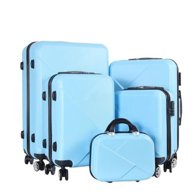 China Fashion Use Trolley System Hand Suitcase Moving Travel Bags Luggage Sets for sale