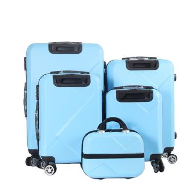 China Diverse Fashion Styles Fashion Trolley Trolley Bag 5 Piece Luggage Sets for sale