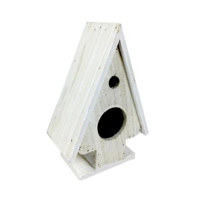 China Decorate High Quality Handmade Decor 100%handmade Wooden Pigeon Bird Houses Decoration For Home for sale