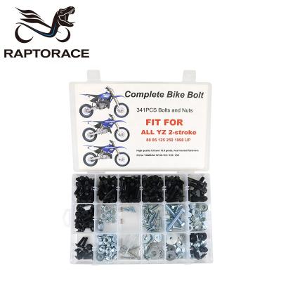 China Aftermarket Raptorace fit for YAMAHA YZ 80 85 125 250 aftermarket steel bolt tie screw clip gasket nut 10.9 for sale