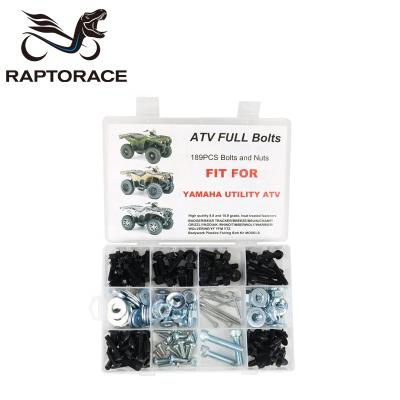 China Aftermarket Raptorace Fit For YAMAHA SERVICE Big Bear Kodiak 4x4 Kodiak 4x4 Aftermarket 10.9 Steel Bolt Clip Screw Clip Grizzly Gasket Nut for sale