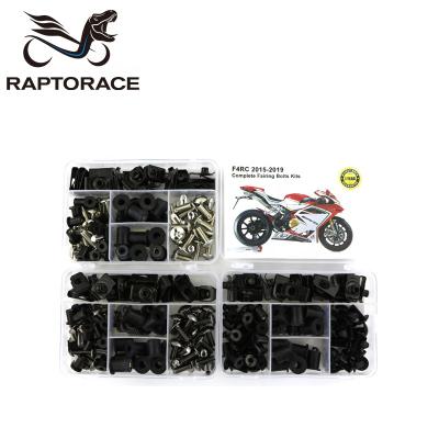 China Aftermarket Raptorace Fit For 2015-19 AGUSTA F4RC WasherNut Aftermarket 10.9 MV System Fairing Cover Bolt Kit Mounting Fastener Bodywork Screw Steel Clip for sale