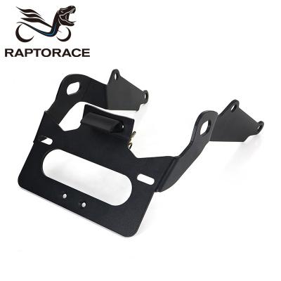 China Aftermarket Raptorace Fit For HONDA CBR650R 2021 Aluminum Aftermarket License Plate Bracket Shock Absorber Eliminator Tail Row for sale