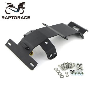 China Aftermarket Raptorace Fit For YAMAHA XSR700 2015-2021 Aluminum Aftermarket Number Plate Holder Shock Absorber Tail Row for sale